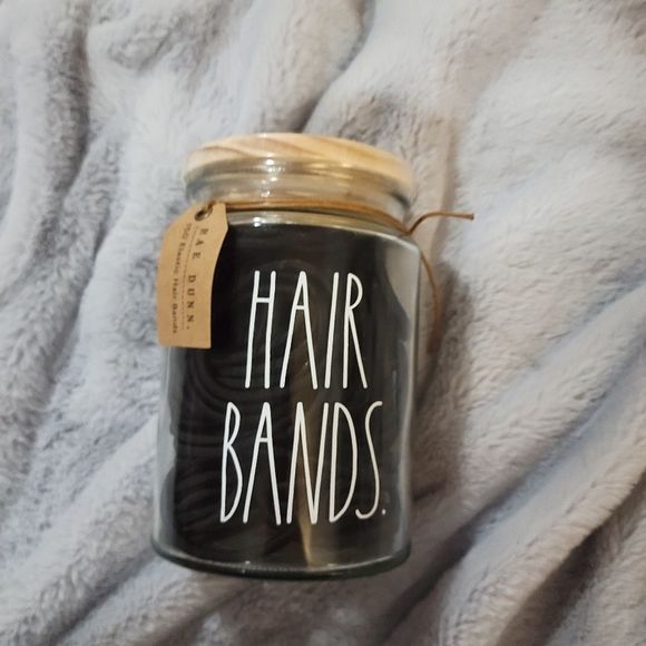 Rae Dunn Other - RAE DUNN HAIR BANDS WITH CORK JAR NWT